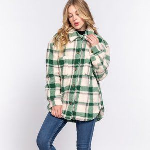 Amani Plaid Oversized Coat *Last Size*